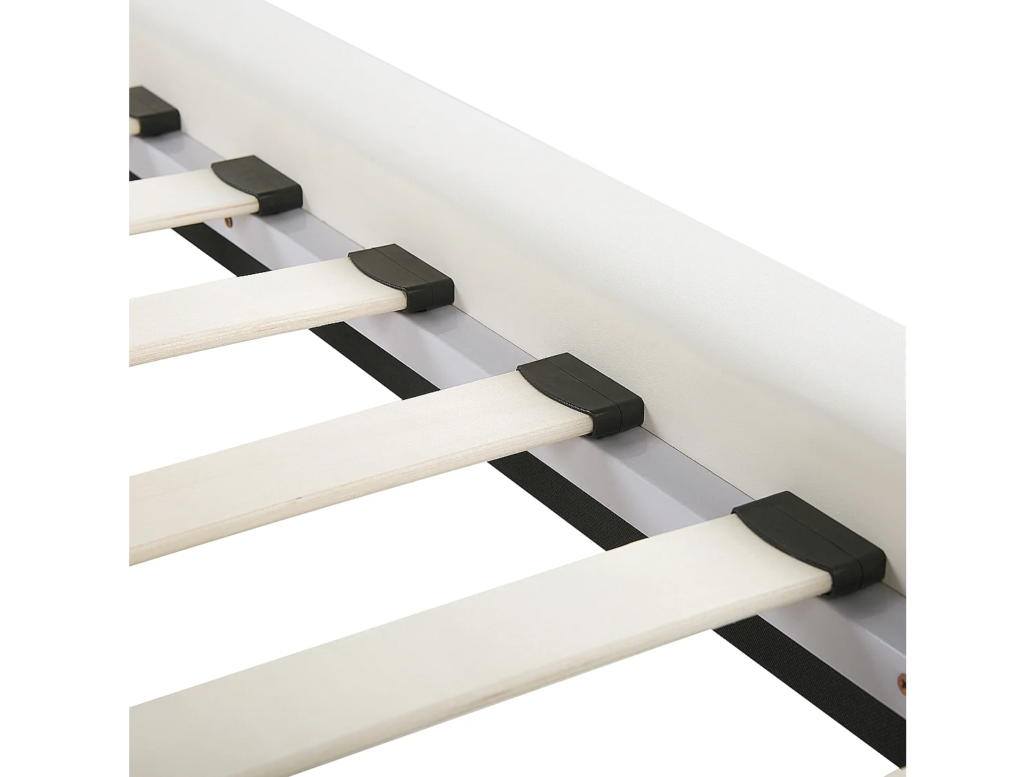 Letto Pelle sintetica BETIN 180 x 200 cm Crema