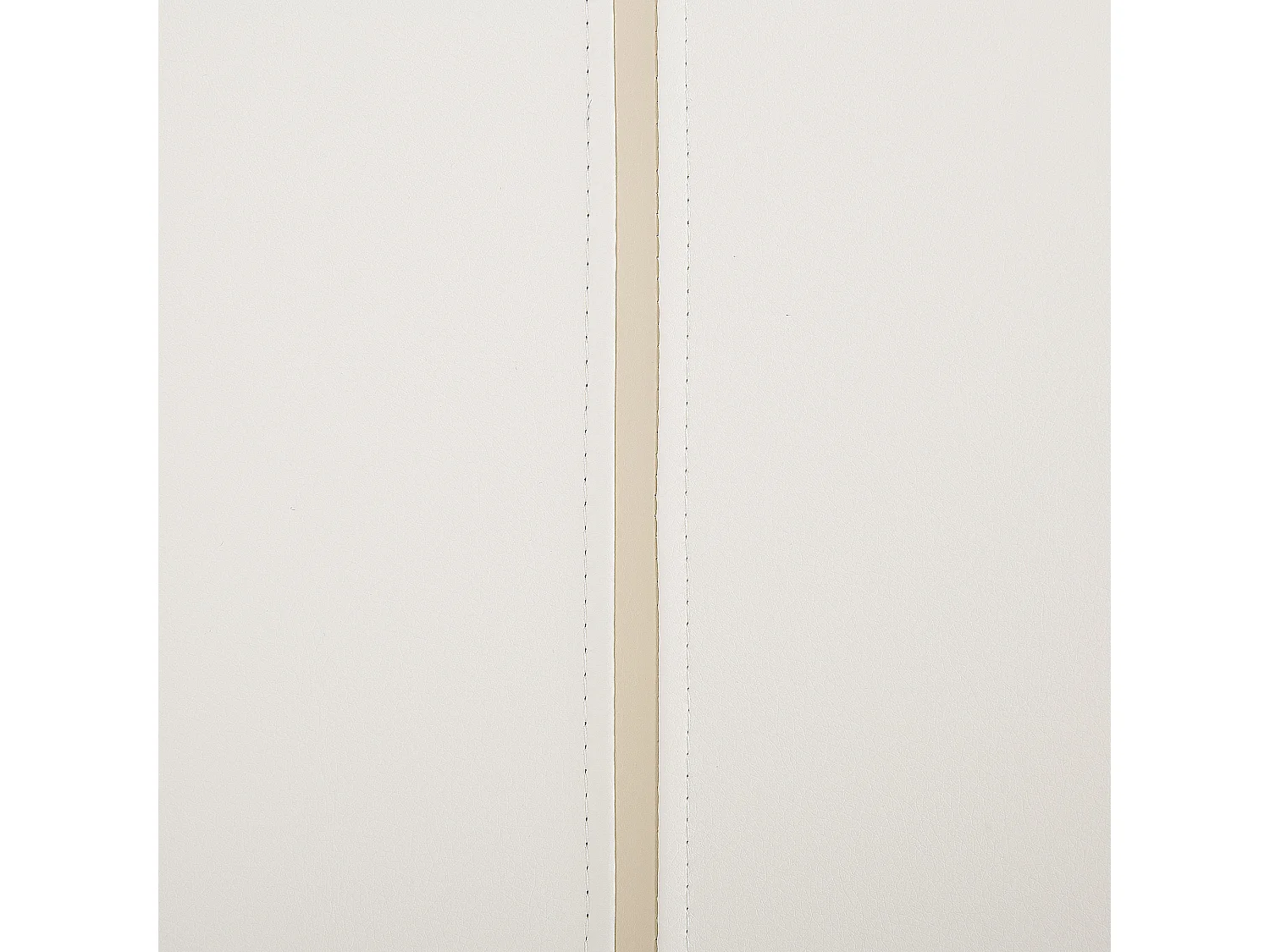 Bett mit Lattenrost Kunstleder BETIN 180 x 200 cm Creme