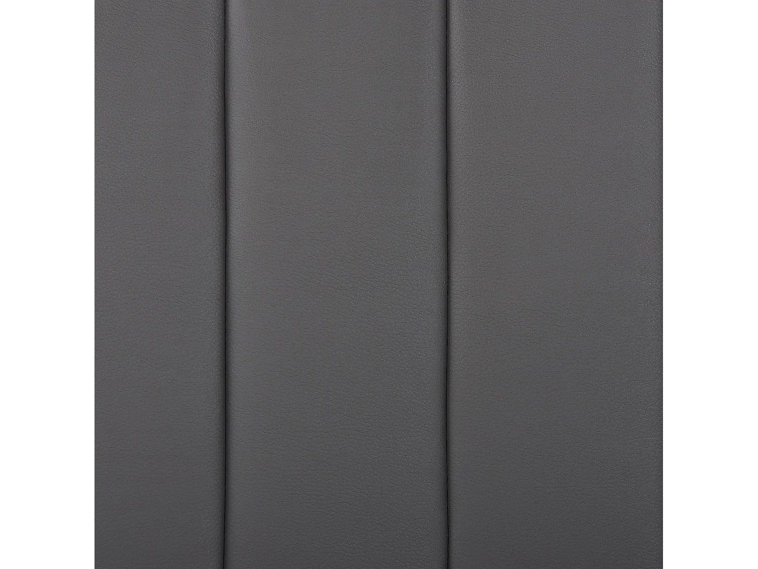 Cama Pele sintética POITIERS 140 x 200 cm Cinzento