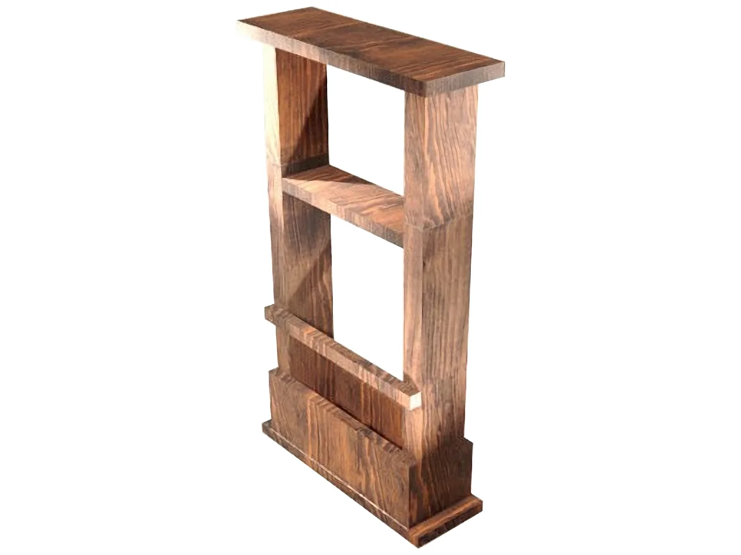 Bout de canapé Nørhald avec porte-revue en pin 65 x 37 x 12,5 cm [en.casa]