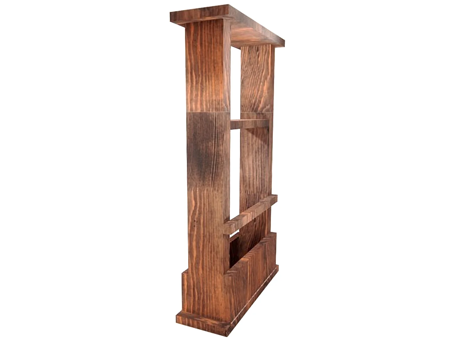 Bout de canapé Nørhald avec porte-revue en pin 65 x 37 x 12,5 cm [en.casa]