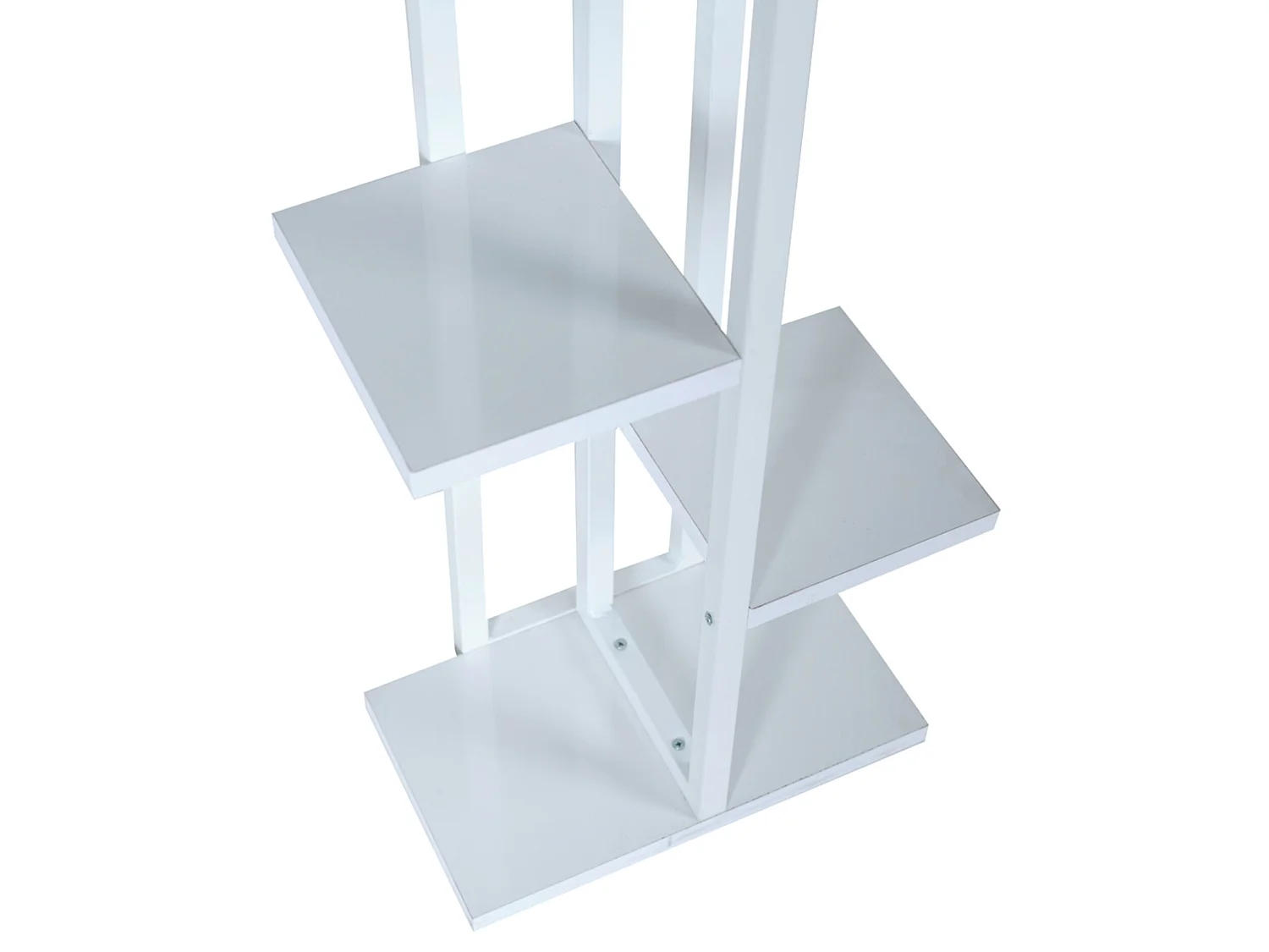 Support de plantes Somero à 6 niveaux 150 x 34 x 21 cm blanc [en.casa]
