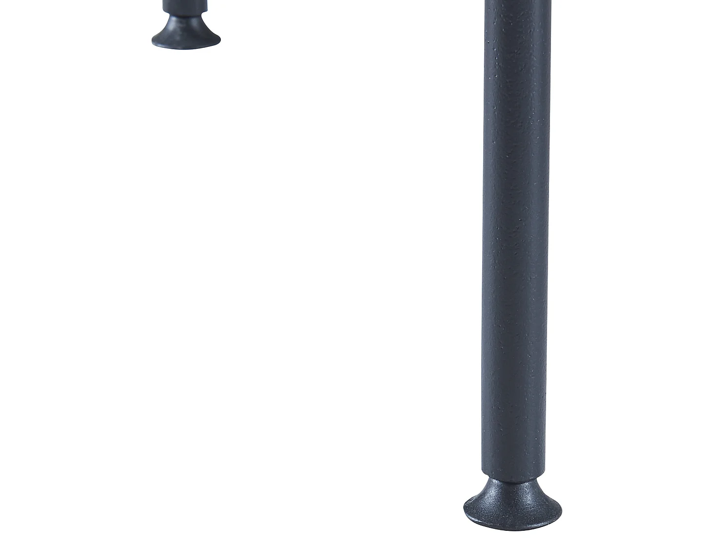 Table d'appoint Suonenjoki avec panier de rangement 59 x 47 cm noir / effet noyer / gris [en.casa]