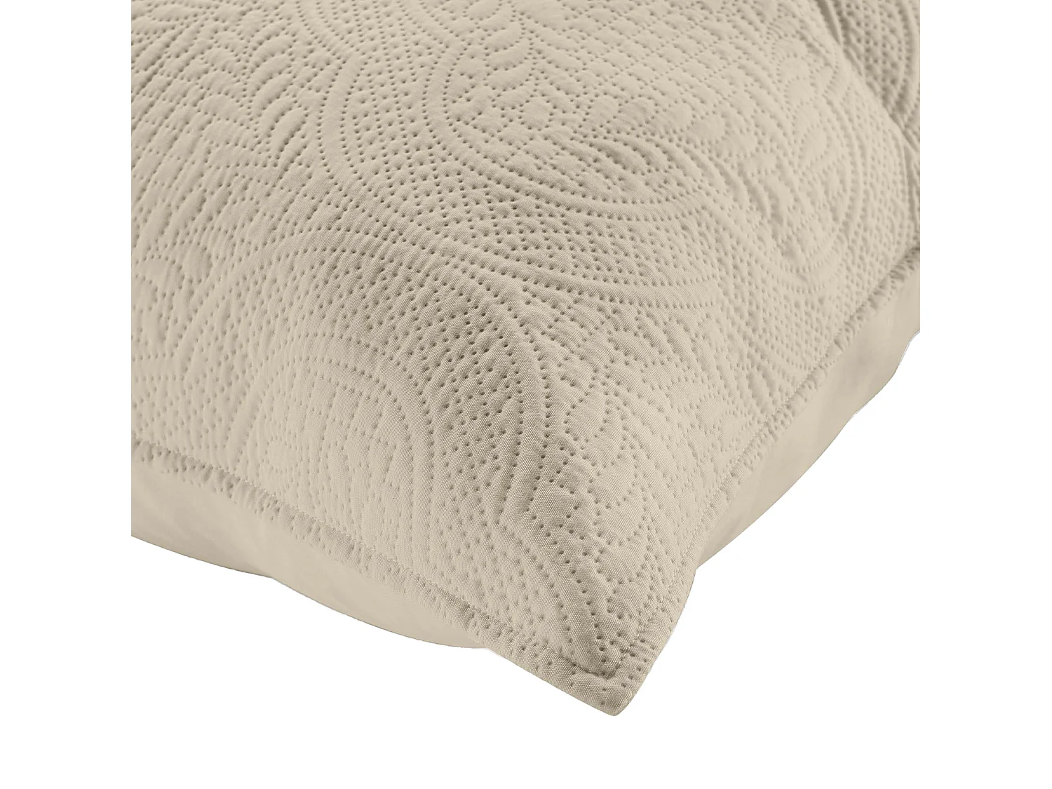 Housse de Coussin 60 x 60 cm Romano naturel