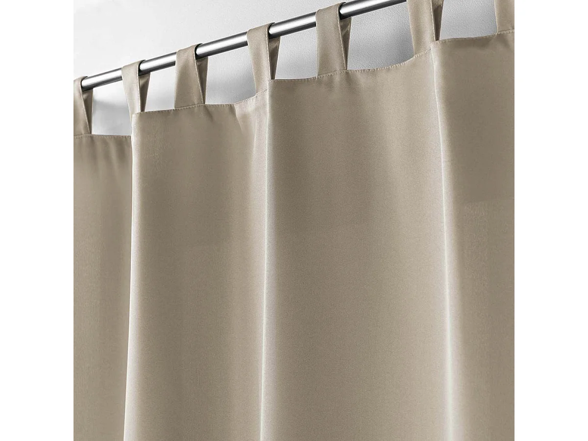 Rideau à Passants "Essentiel" 140x260cm Lin