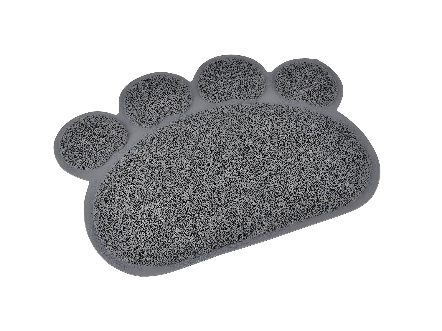 Tapis chat 30 x 40 cm gris