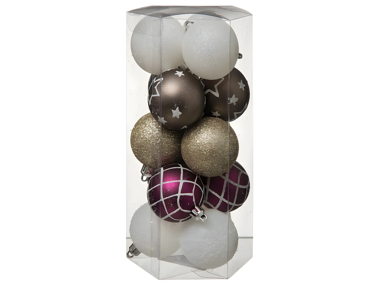 Anniversary House - Confezione 12 Candeline Colorate Per Torta Con Supporto - 7,5 Cm, Multicolore - 6