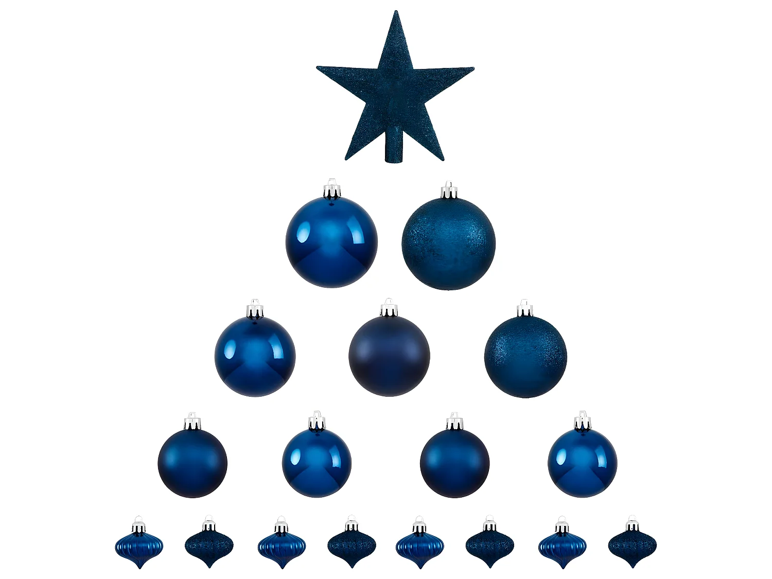 Kit de décoration para árbol de Navidad