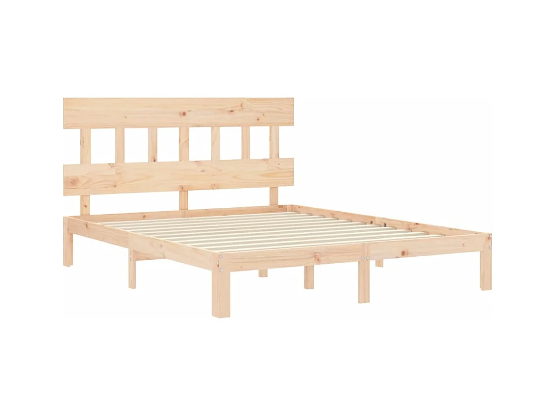 Bedframe zonder matras 160x200 cm massief grenenhout