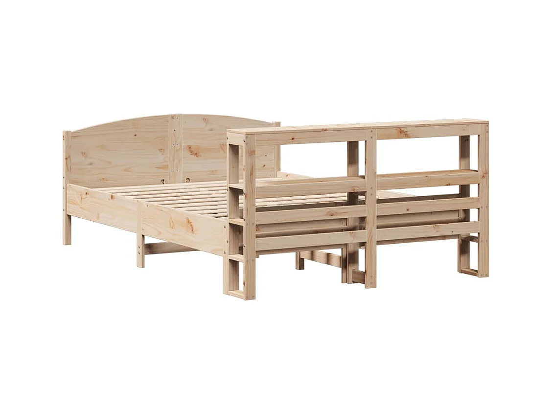 Bedframe zonder matras 120x200 cm massief grenenhout