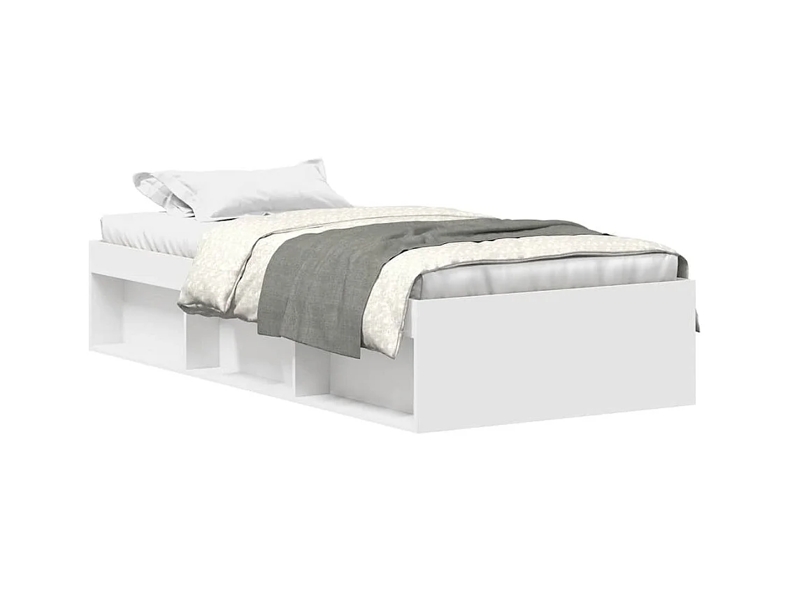 Bedframe zonder matras wit 90x200 cm