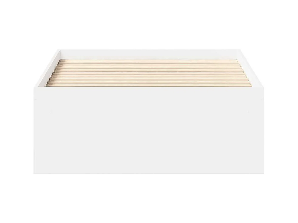 Bedframe zonder matras wit 90x200 cm