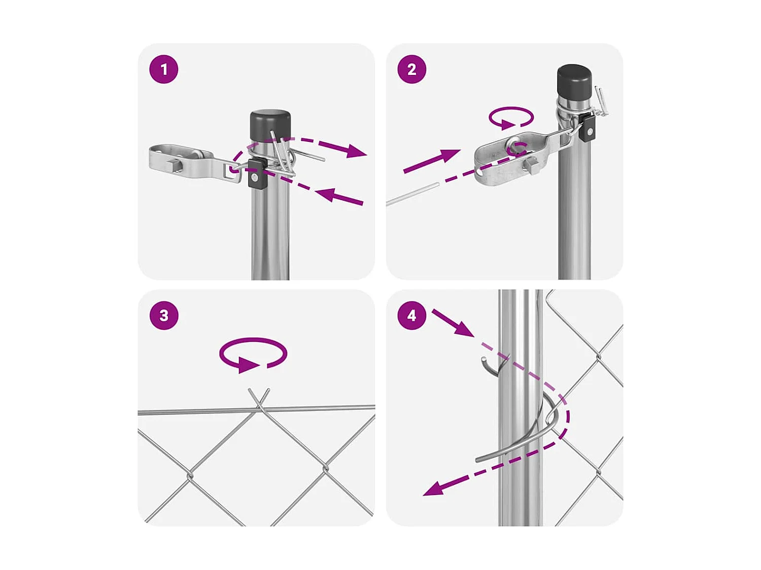 Grijs kunstleren bedframe 160x200 cm