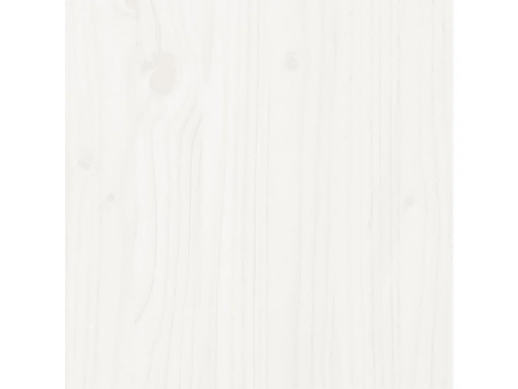 Cadre de lit sans matelas blanc 135x190 cm