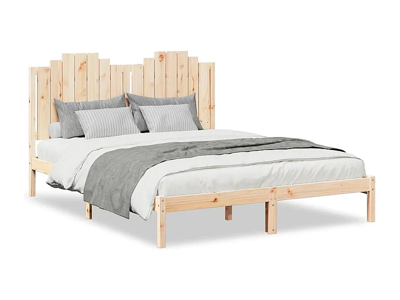 Struttura letto extra lunga senza materasso 160x210 cm in legno massello