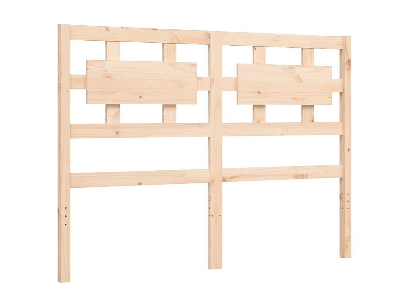 Cadre de lit sans matelas 120x200 cm bois de pin massif