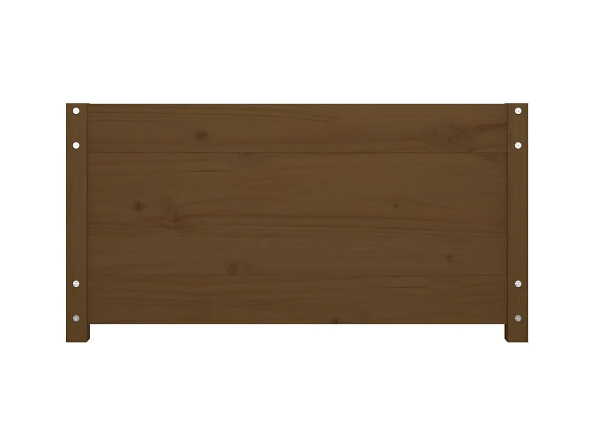 Honigbraunes Tagesbett ohne Matratze 80x200 cm Kiefer Massivholz