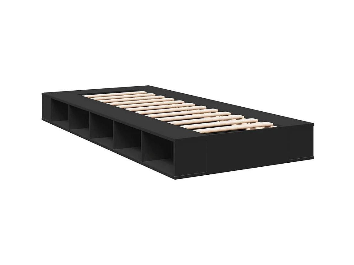 Bedframe zonder matras zwart 90x190 cm