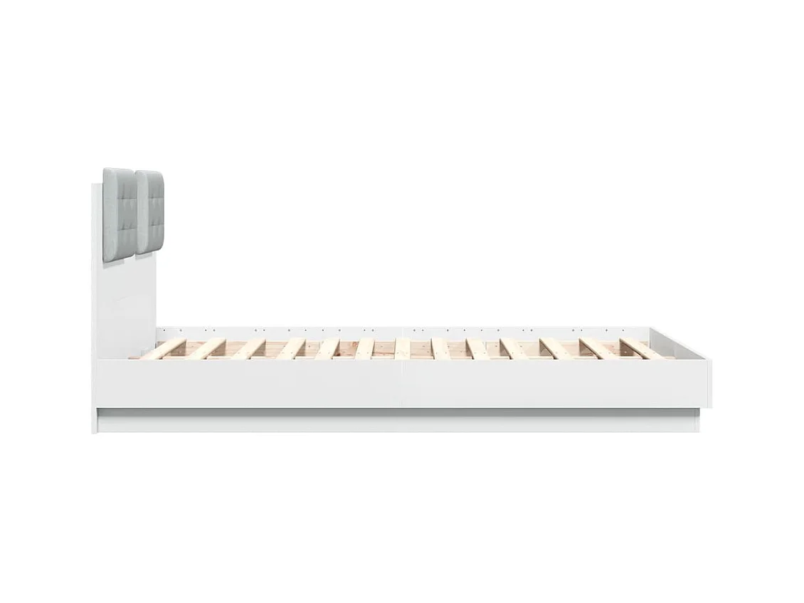 Wit matrasloos bedframe 120x190 cm