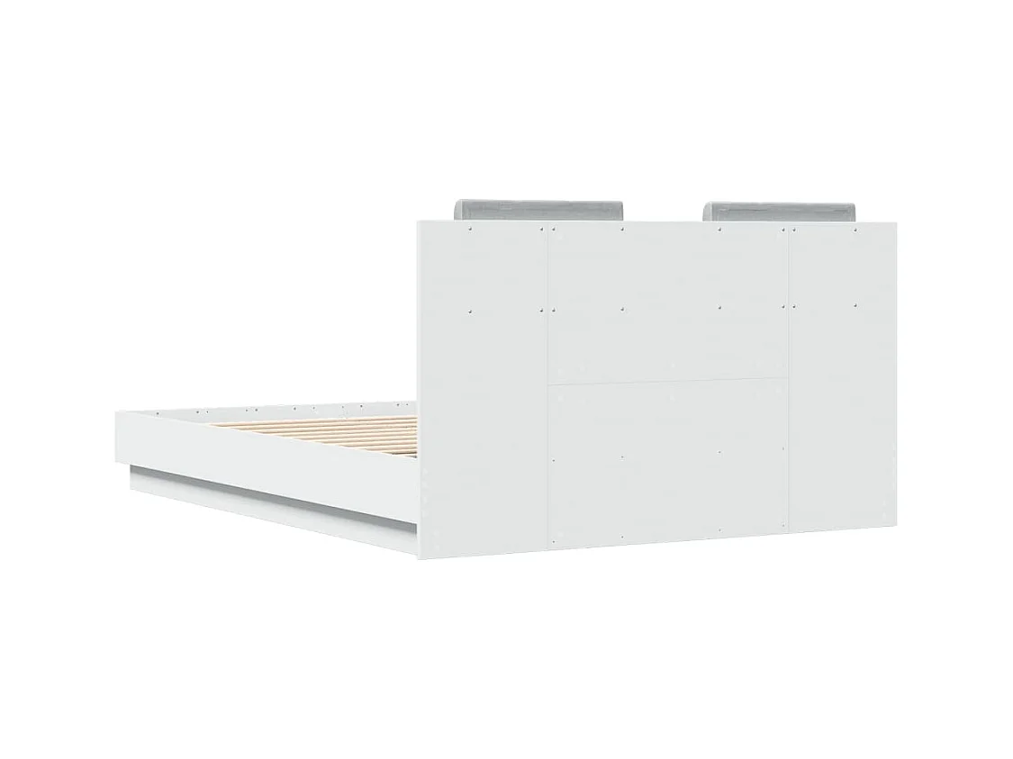 Wit matrasloos bedframe 120x190 cm