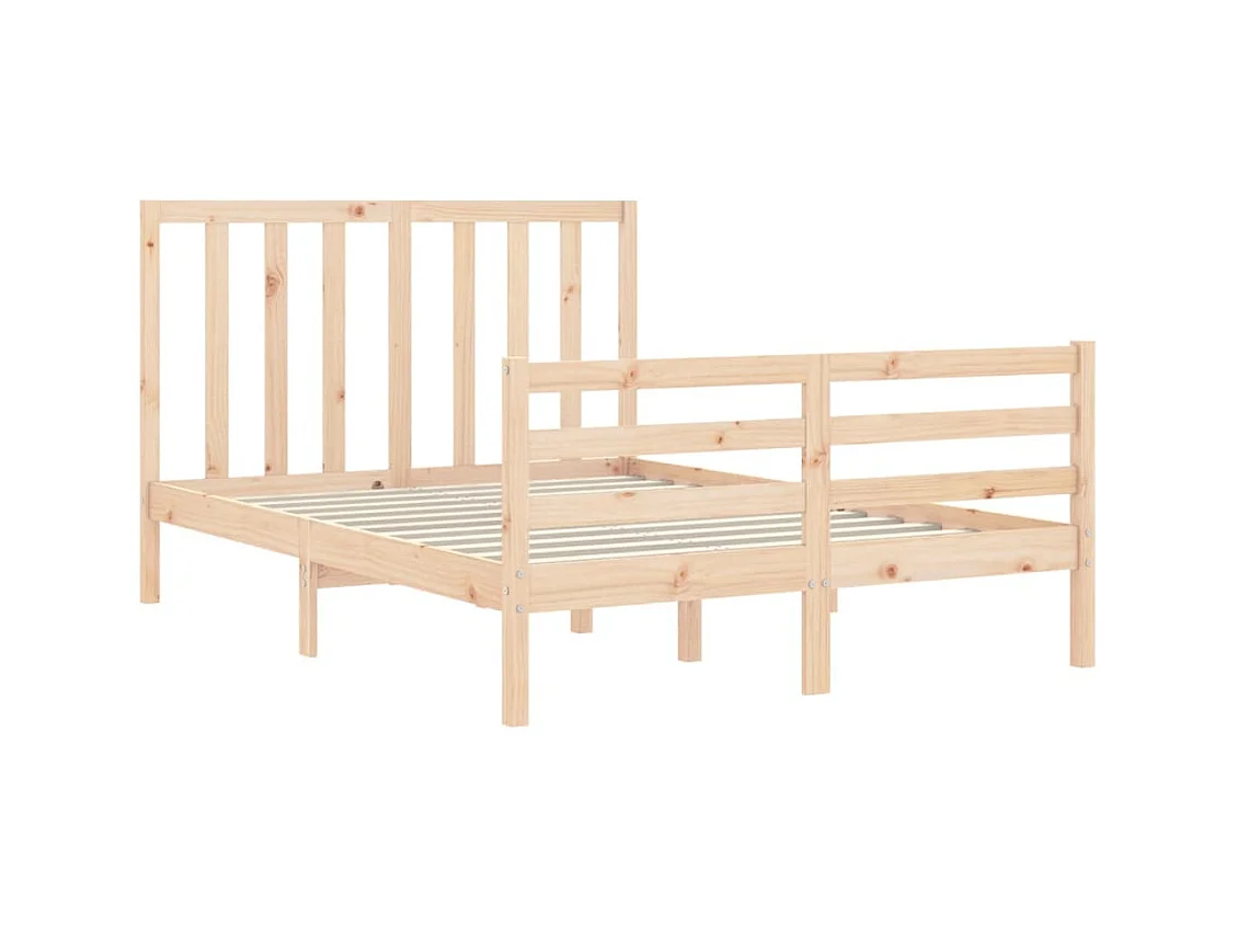Bedframe zonder matras 140x200 cm massief grenenhout