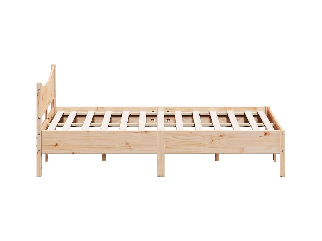 Bedframe zonder matras 160x200 cm massief grenenhout