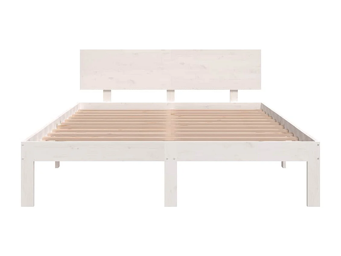 Bedframe zonder matras wit 150x200 cm