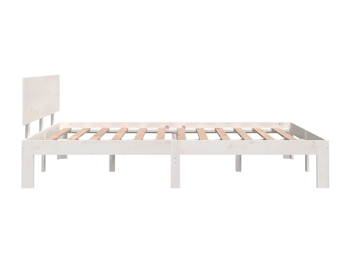 Bedframe zonder matras wit 150x200 cm