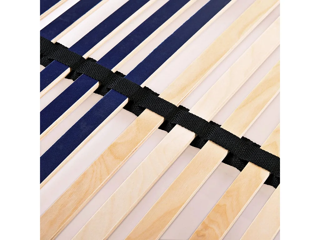 Rete a doghe senza materasso con 42 doghe 7 zone 120x200 cm