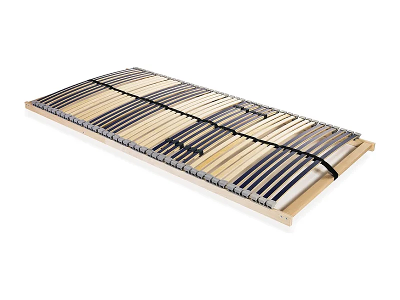 Rete a doghe senza materasso con 42 doghe 7 zone 120x200 cm