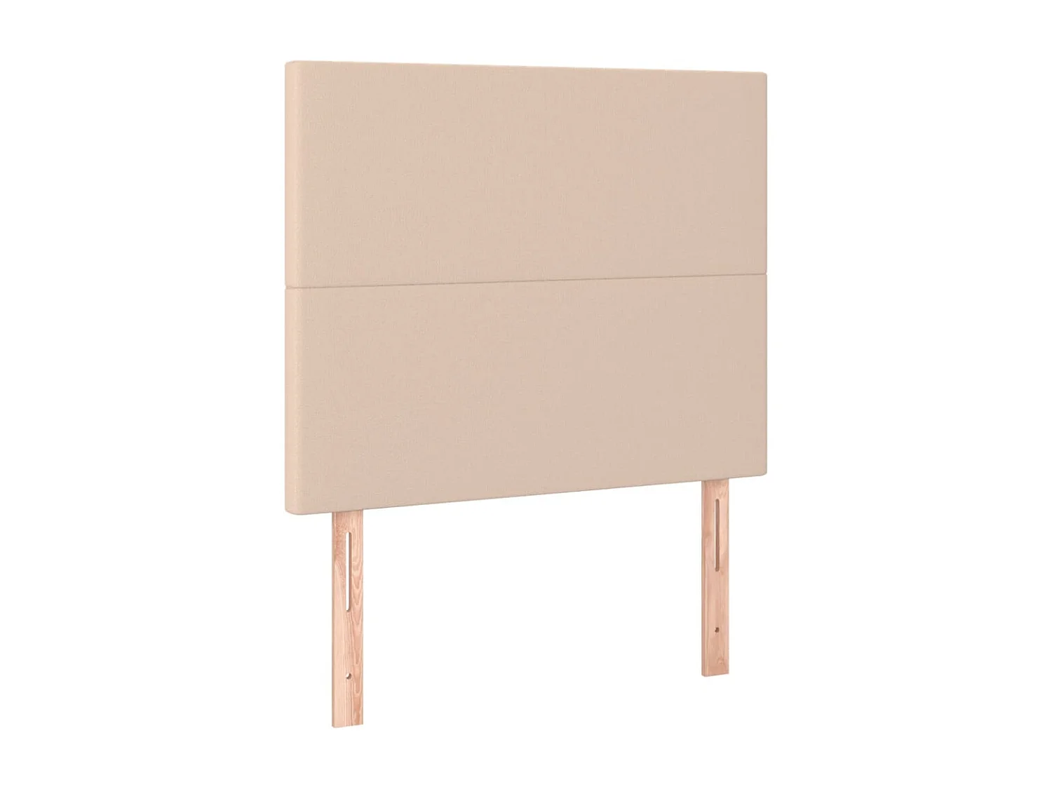 Bedframe zonder matras cappuccino 120x200 cm kunstleer