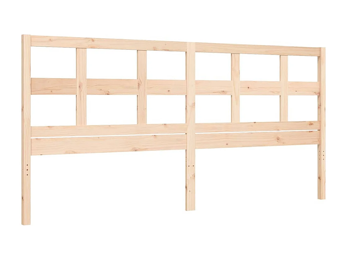 Bettgestell ohne Matratze 200x200 cm Kiefer Massivholz