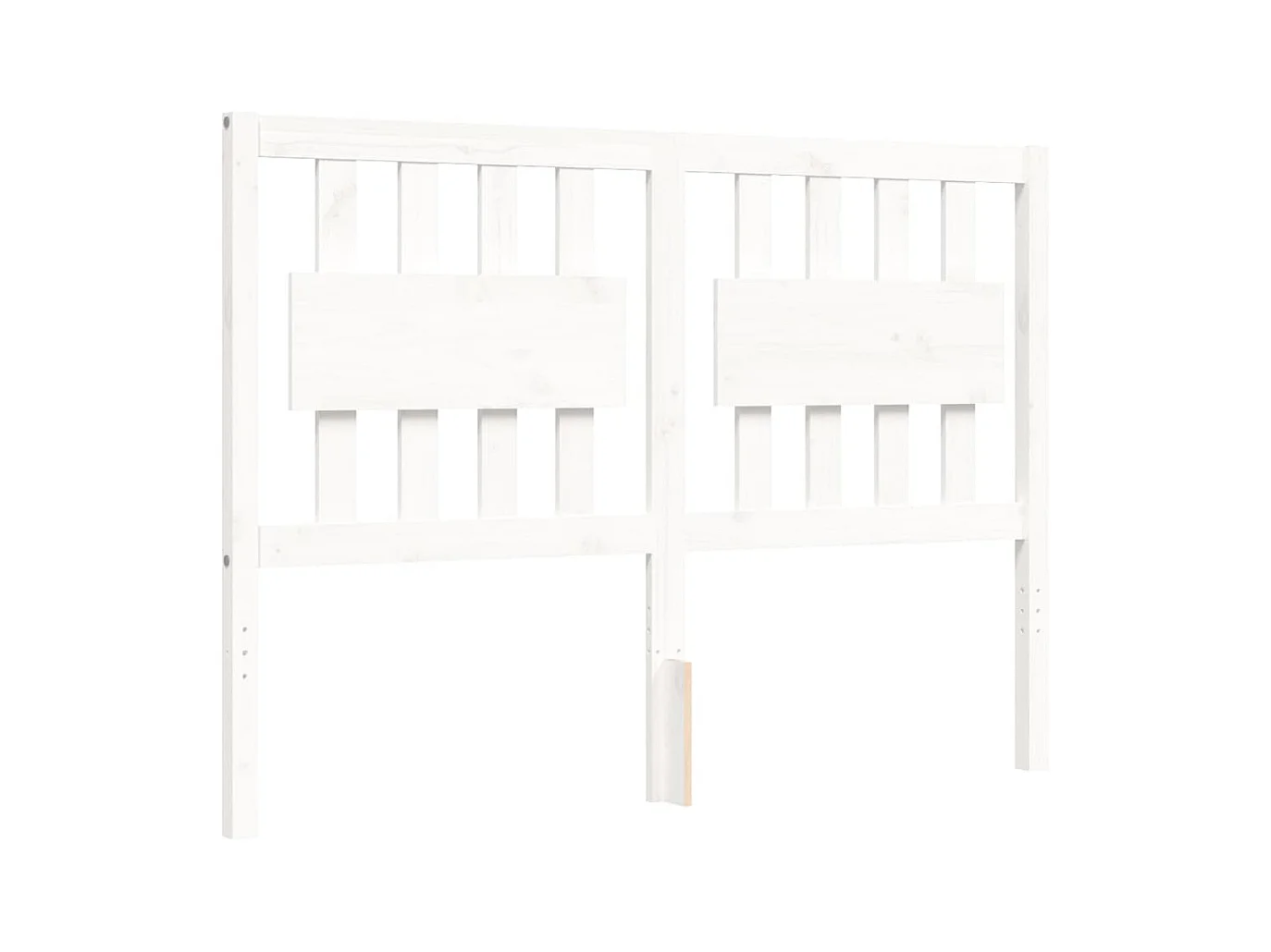 Bedframe zonder matras wit 140x200 cm massief grenenhout