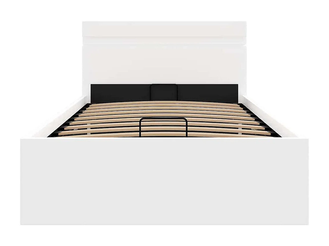 Somier hidráulico con almacenaje sin colchón y LED