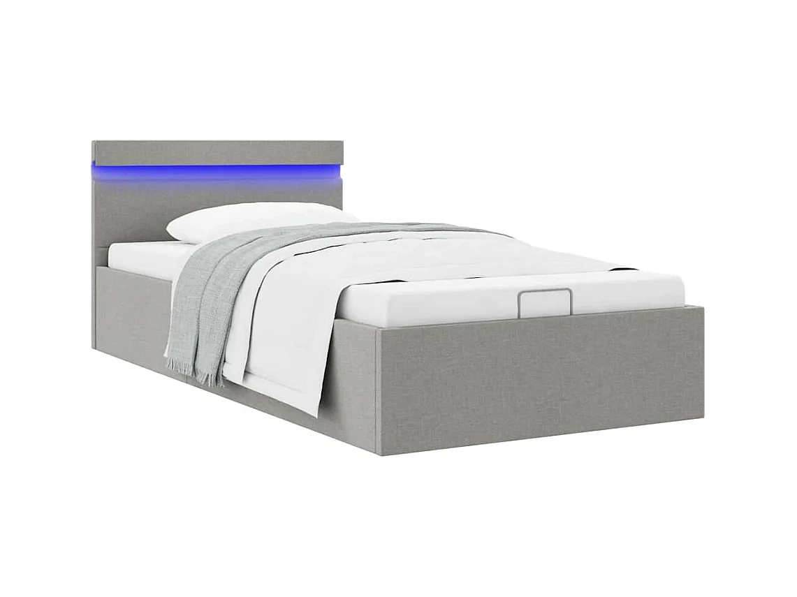 Rete letto contenitore idraulica senza materasso 90x200 cm