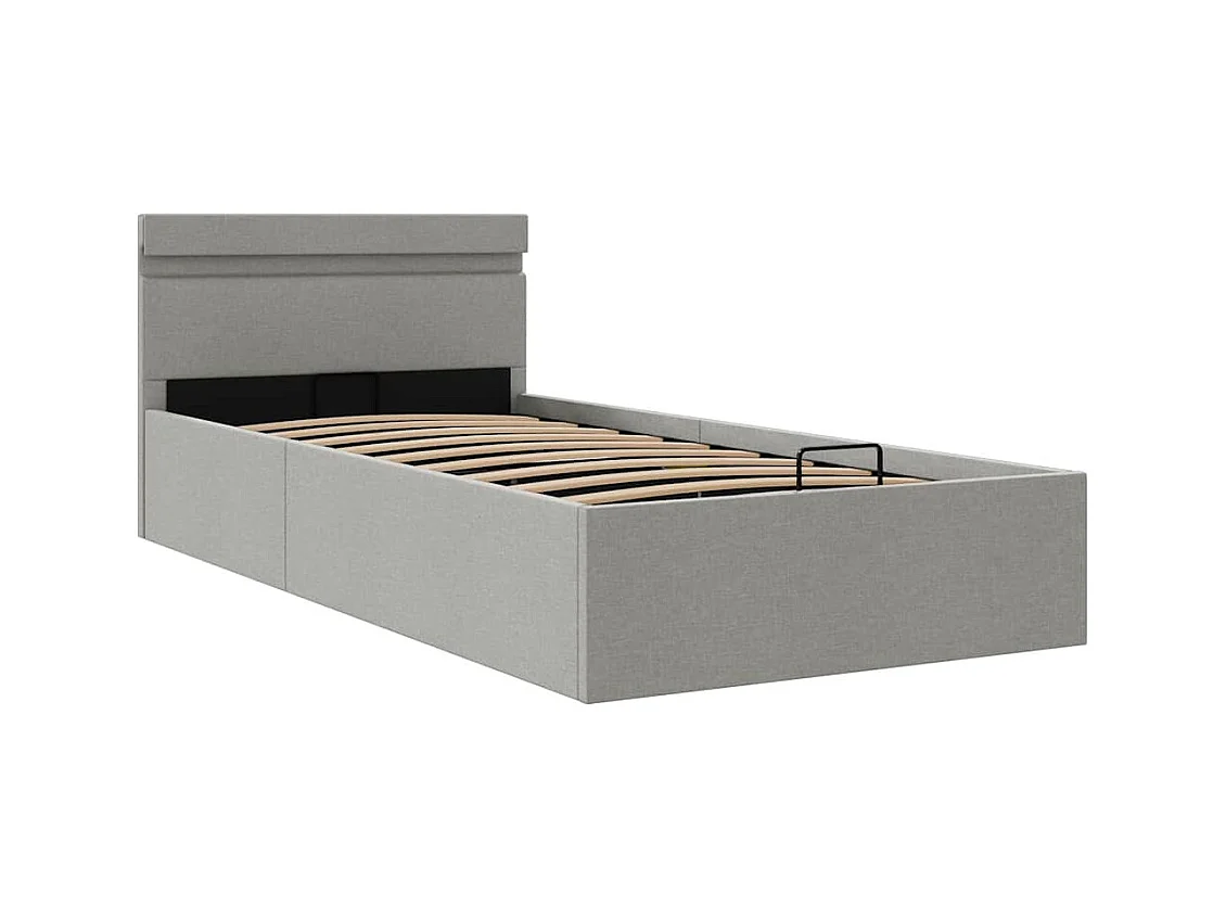 Rete letto contenitore idraulica senza materasso 90x200 cm