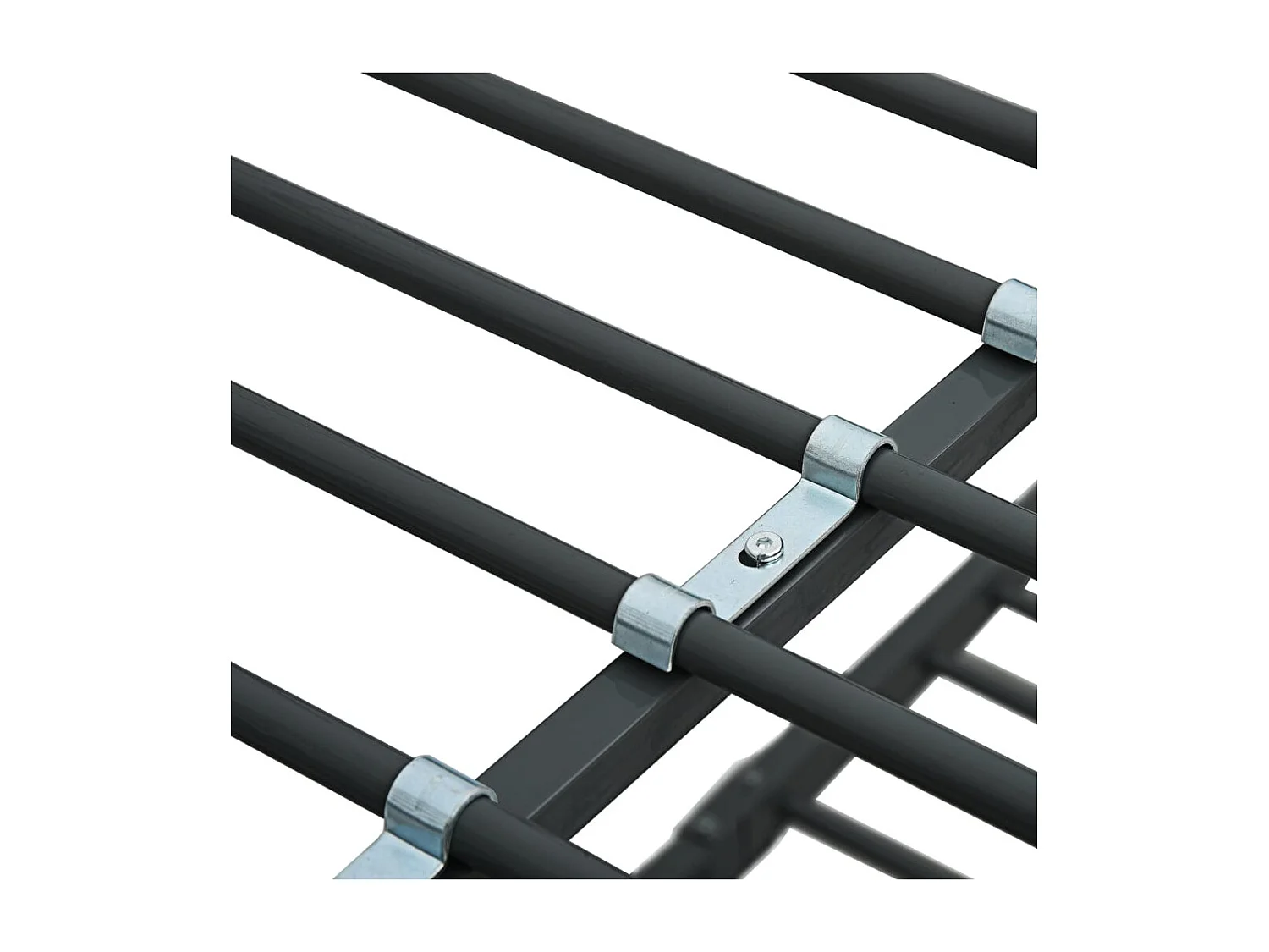 Stapelbedframe zonder matras zwart 140x200 cm/90x200 cm