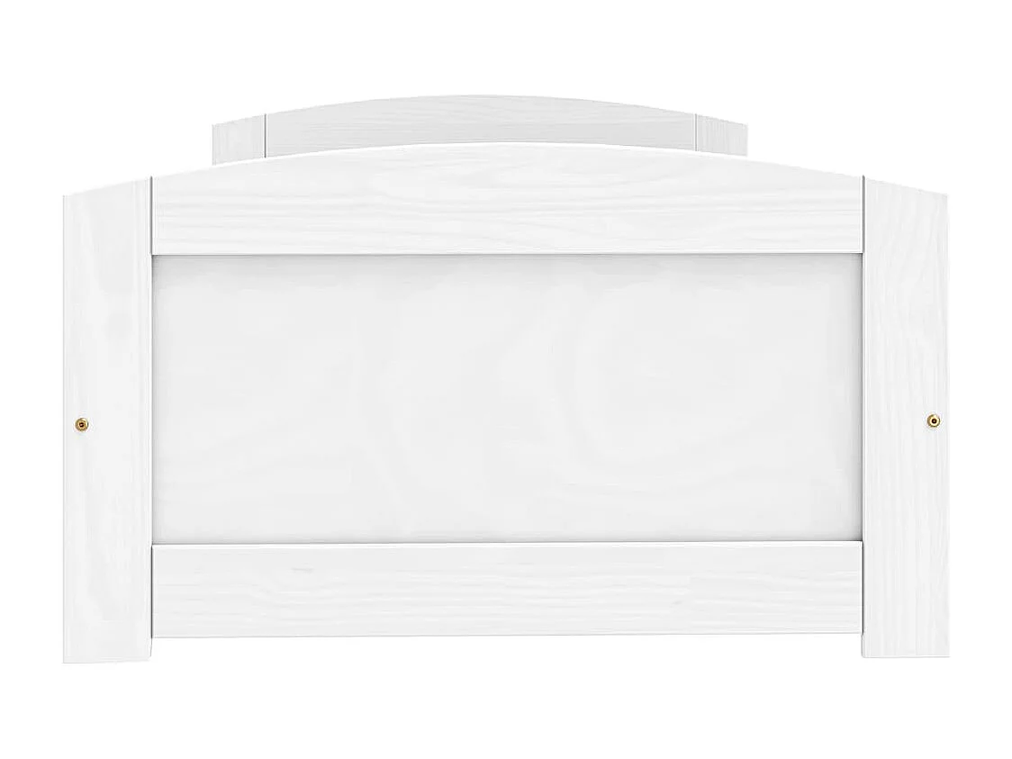 Cama de día con 2 cajones sin colchón IRUN blanco 90x200 cm