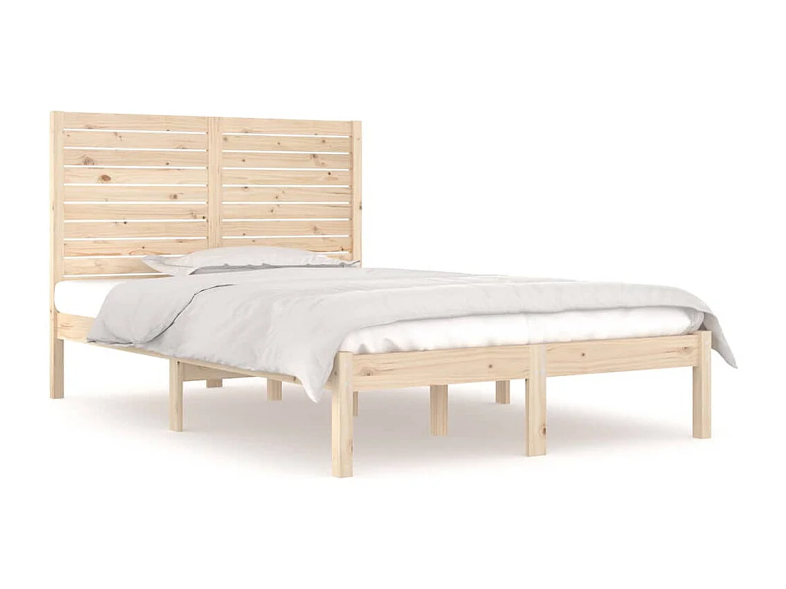 Bedframe zonder matras 120x190 cm massief hout