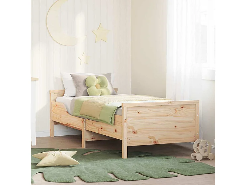 Letto estensibile per bambini Altro Marrone 80 x 130 / 165 / 200 cm