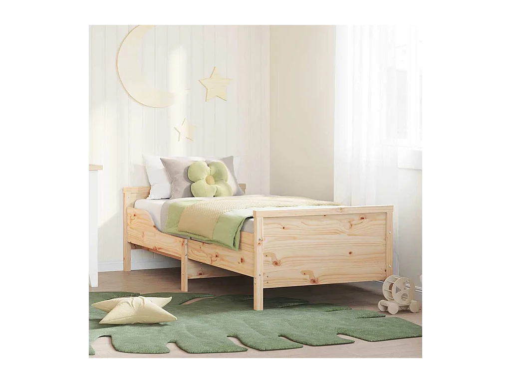 Letto estensibile per bambini Altro Marrone 80 x 130 / 165 / 200 cm
