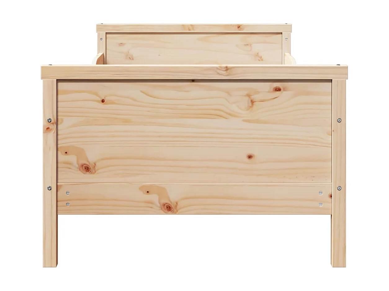 Letto estensibile per bambini Altro Marrone 80 x 130 / 165 / 200 cm