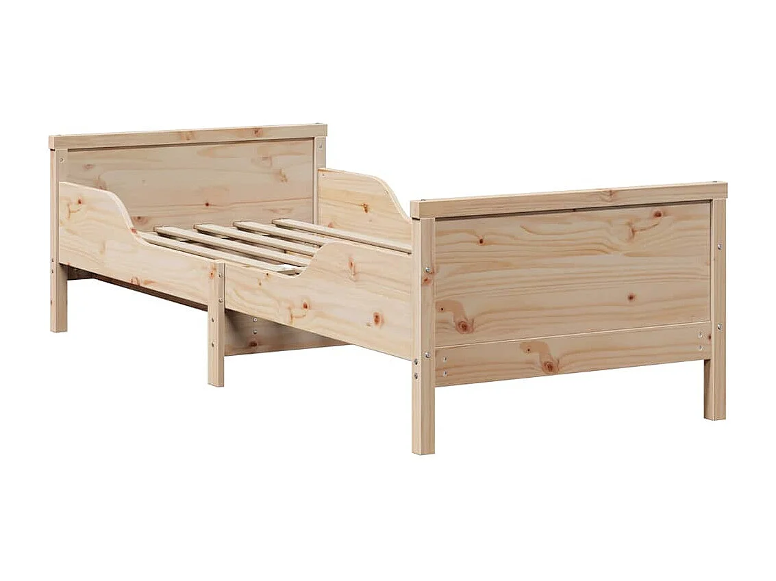 Lit extensible pour enfants Autre Marron 80 x 130 / 165 / 200 cm