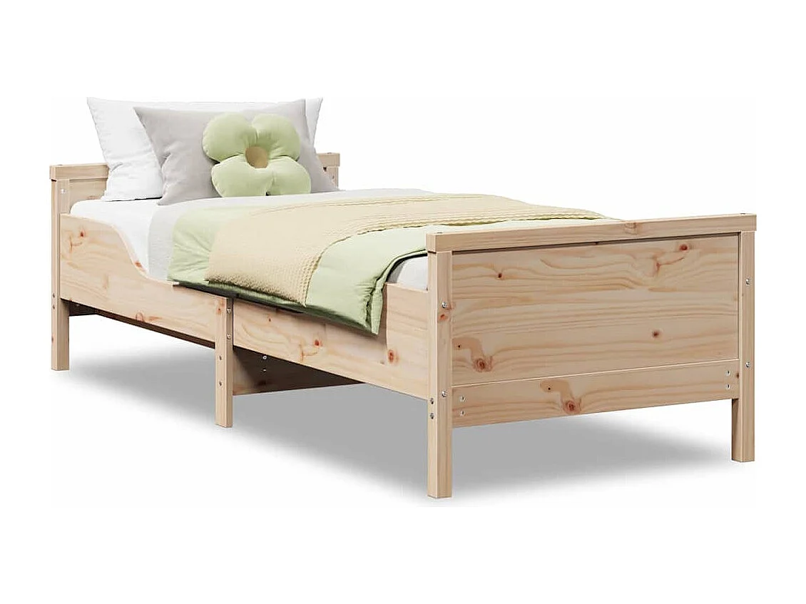 Lit extensible pour enfants Autre Marron 80 x 130 / 165 / 200 cm