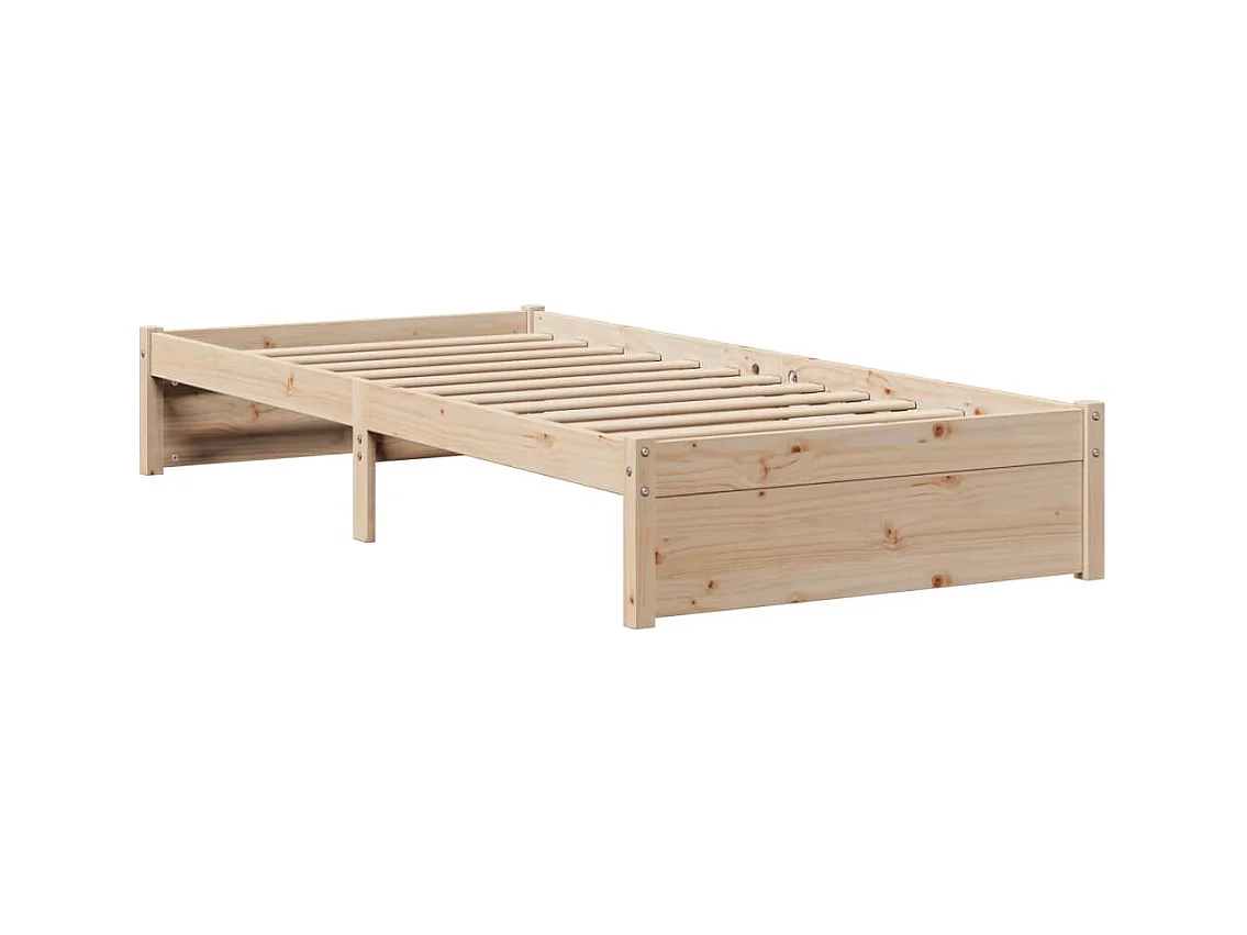 Bedframe met hoofdbord zonder matras 90x190 cm