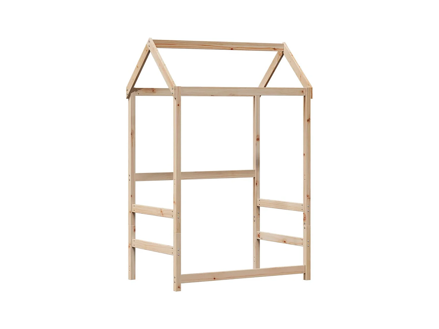 Bettgestell mit Dach ohne Matratze 80x200 cm