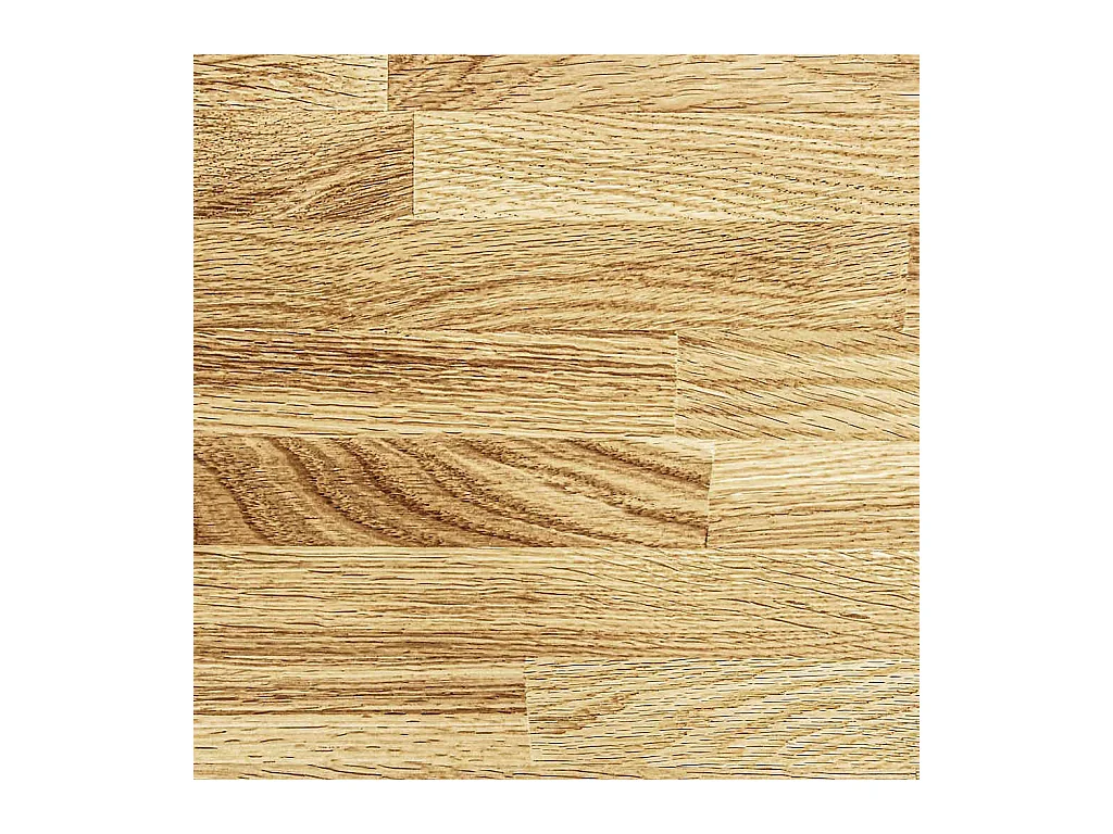 Cadre de lit sans matelas 100x200 cm bois massif de chêne