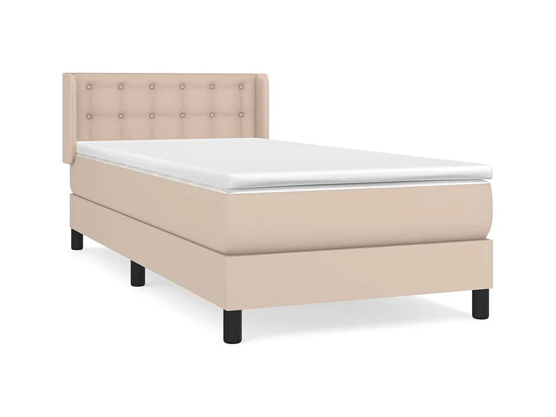 Rete a doghe con materasso Cappuccino 100x200 cm