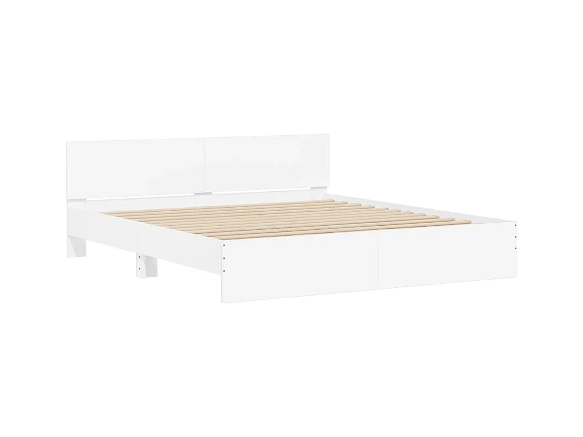 Bedframe zonder matras wit 180x200 cm