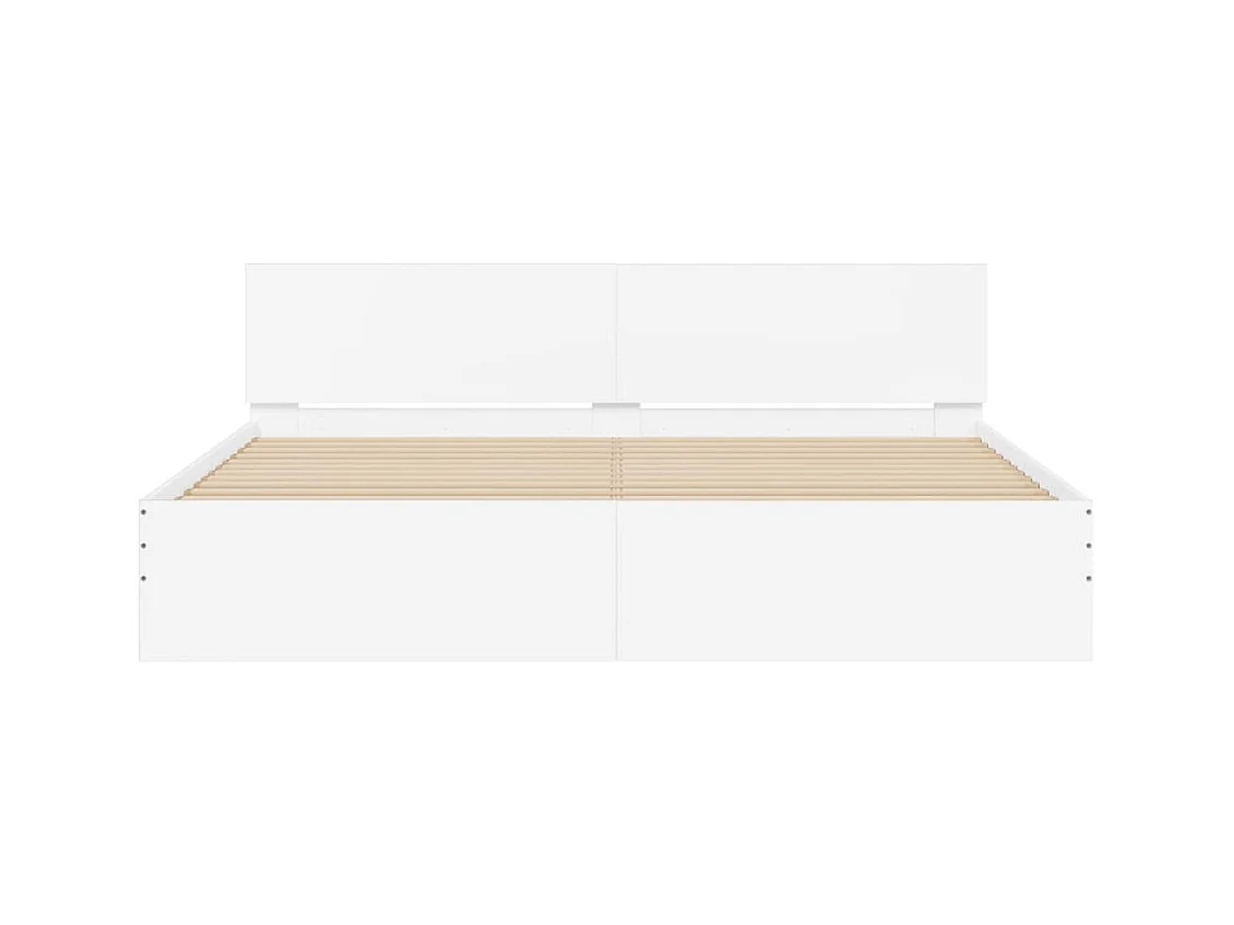 Bedframe zonder matras wit 180x200 cm
